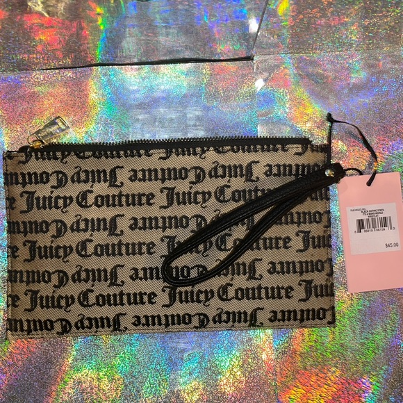 NEW Juicy Couture Monogram Clutch Wallet - Picture 3 of 4